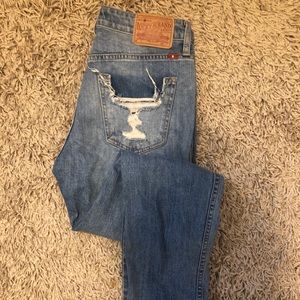 Lucky brand high rise tomboy denim // 2 or 26